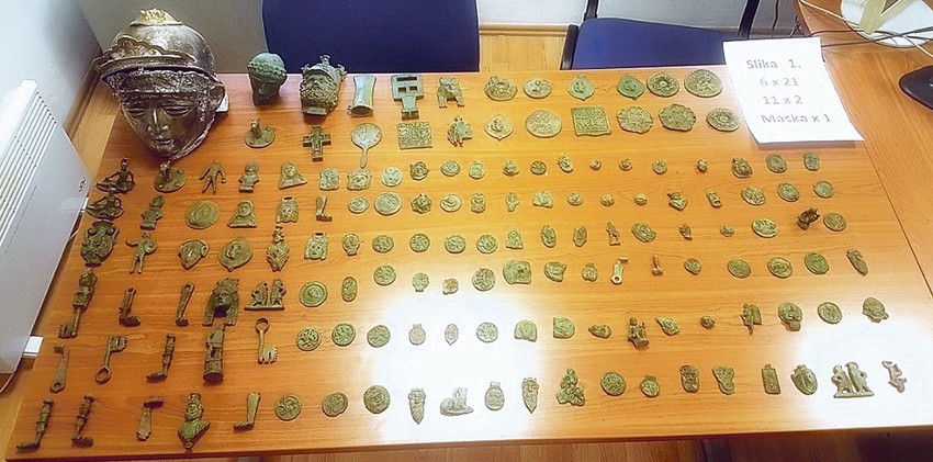 Arheolozi veruju da je većina predmeta pronađena u Viminacijumu