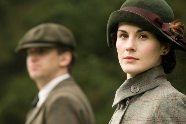 Michelle Dockery i Dan Stevens w serialu 'Downton Abbey'