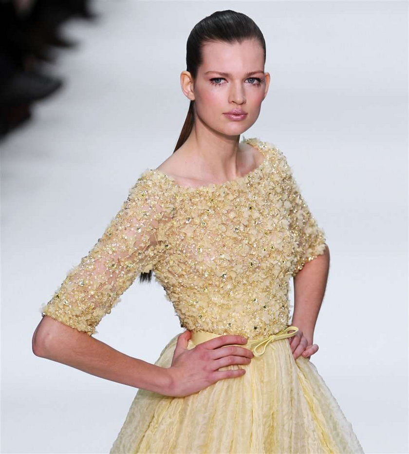 Elie Saab haute couture wiosna lato 2012