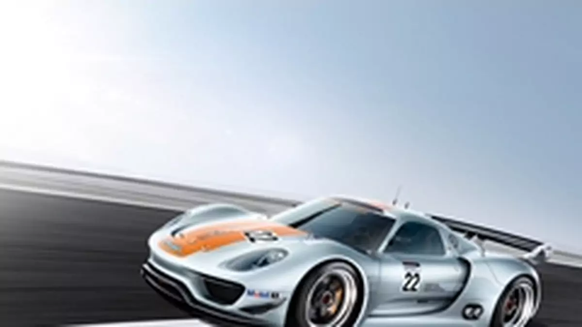 Porsche 918 RSR ma trzy silniki i nieźle się kręci