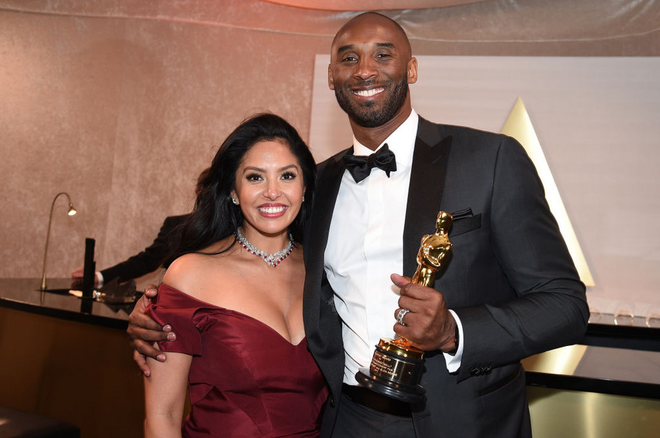 Kobe Bryant z żoną