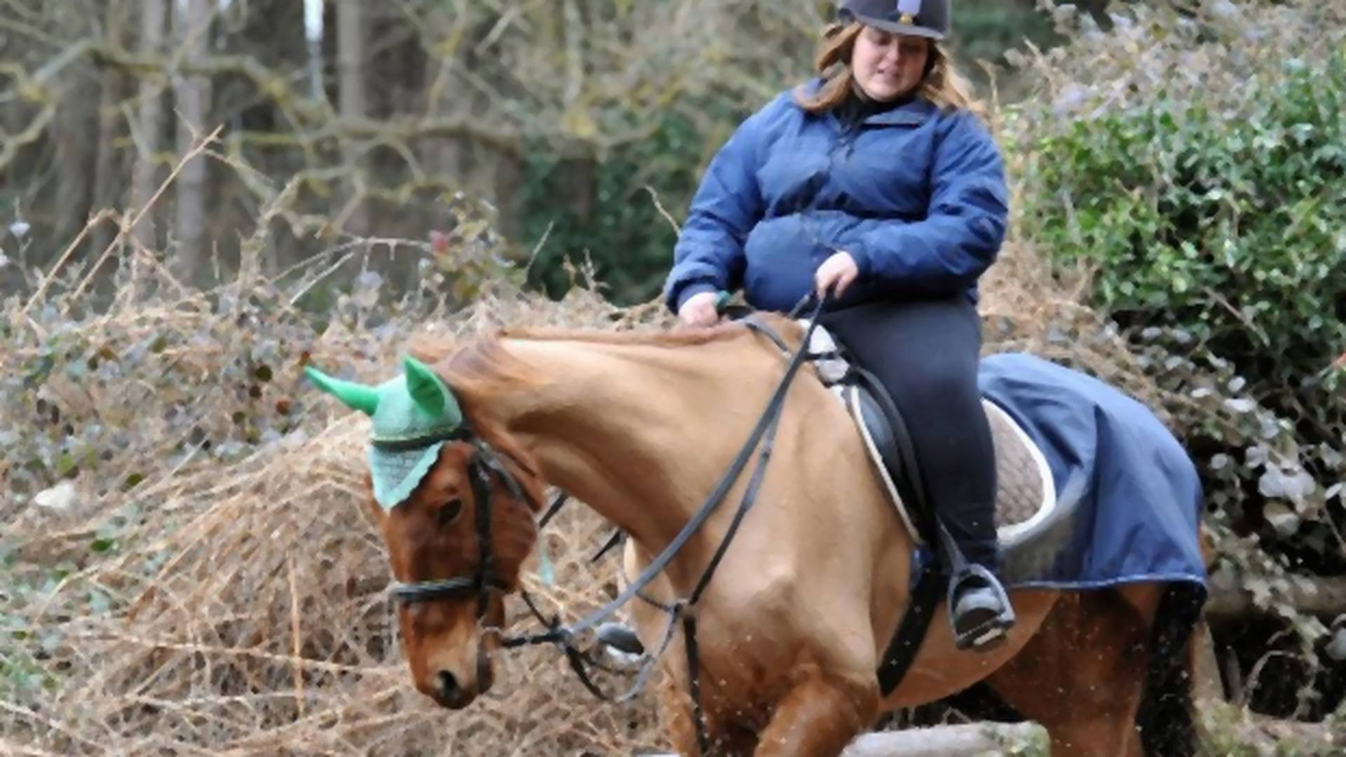 Wrzuciła na Facebooka selfie ze swoim koniem. Teraz ma zakaz hodowli na 10 lat