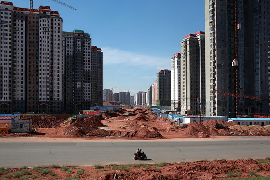 Plan chińskich urbanistów nie miał wiele wspólnego z rzeczywistością, Ordos-Kangbashi