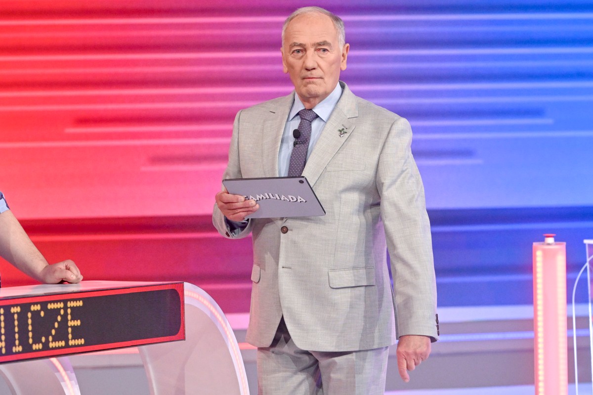 Karol Strasburger na pomyłkę uczestnika "Familiady" zareagował z olimpijskim spokojem