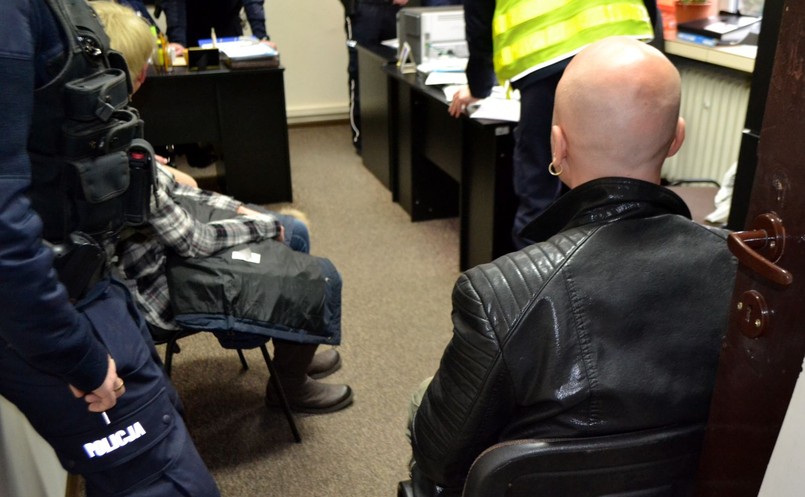 Jedna z osób zatrzymanych przez policję w związku z incydentem na terenie Muzeum Auschwitz