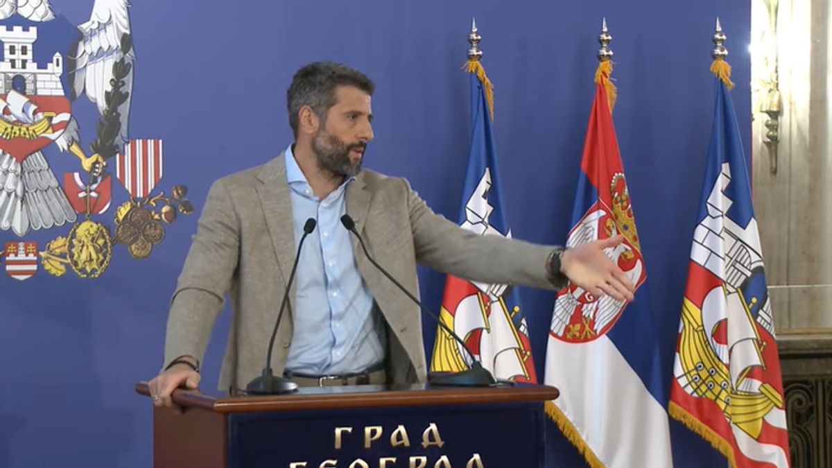 Gradonačelnik Beograda Aleksandar Šapić