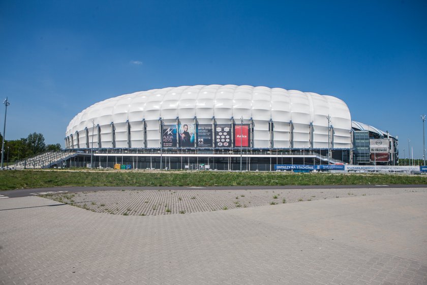 Mecz na Inea Stadionie