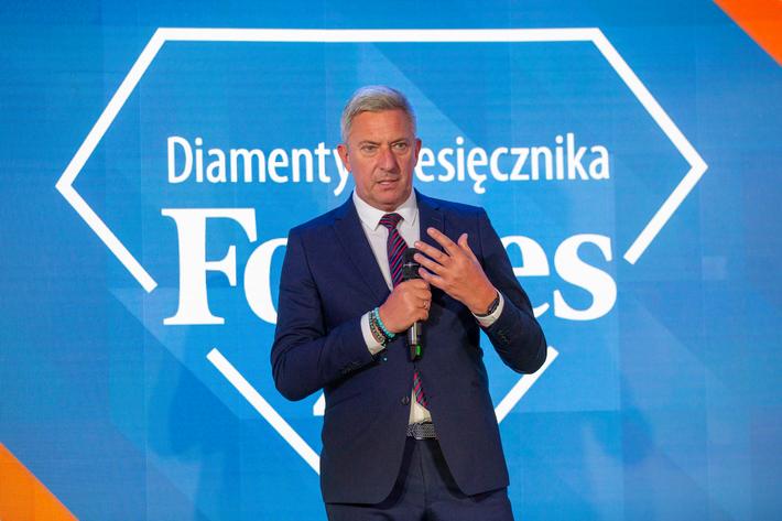 Paweł Zielewski, redaktor naczelny Forbes, Diamenty Forbes, Poznań 2023