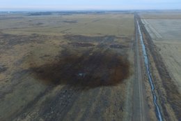 One photo shows how the Keystone pipeline is living up to activists' biggest fears