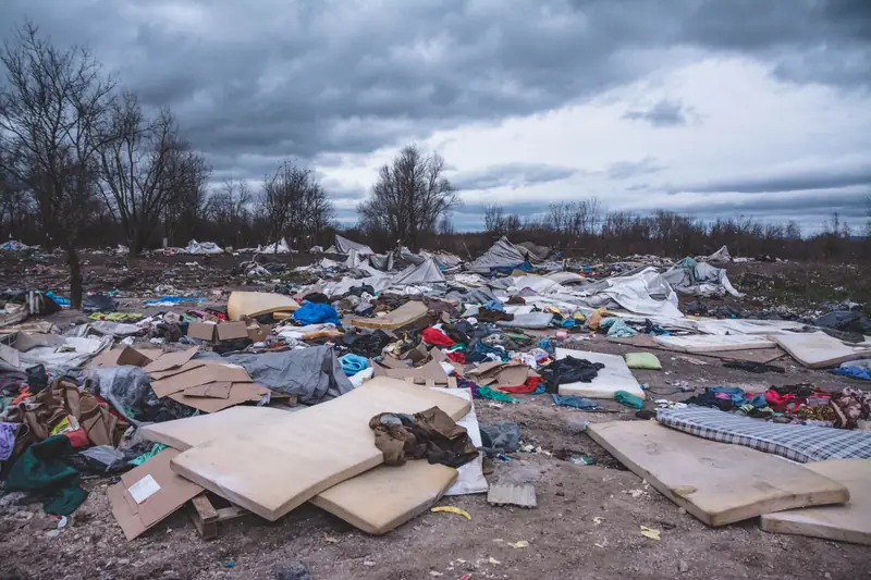 Pozostałości obozu Vucjak, Bośnia i Hercegowina