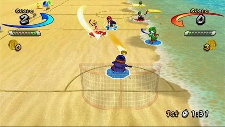 Screen z gry "Mario Sports Mix"