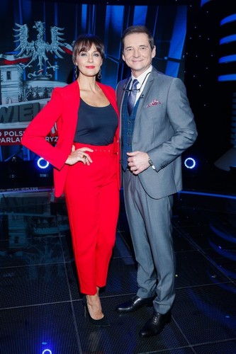 Anna Popek i Przemysław Babiarz