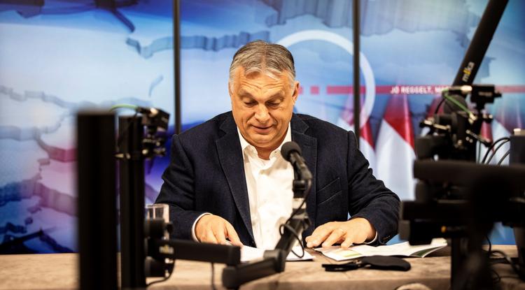 A miniszterelnök a Kossuth Rádió Jó reggelt, Magyarország! című műsorában, április 23-án reggel