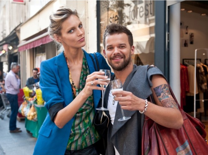 13 odcinek 'Top Model 2. Zostań modelką' - Anja Rubik i Michał Piróg.