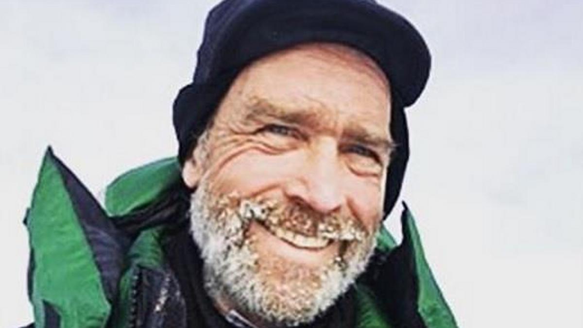 Henry Worsley podczas wyprawy 