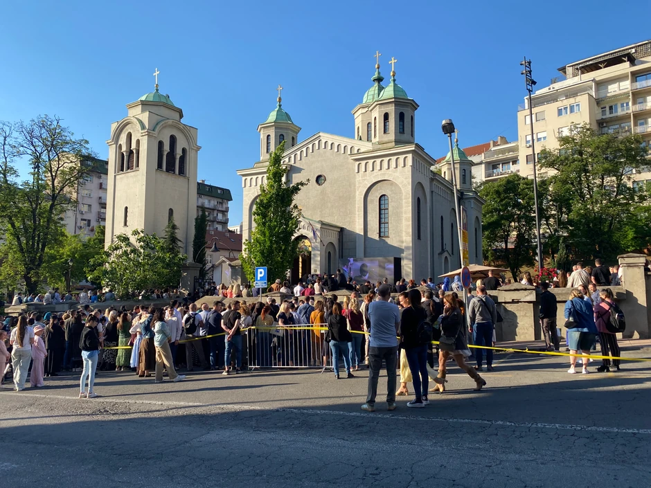 Veliki broj vernika dočekao Pojas Presvete Bogorodice 