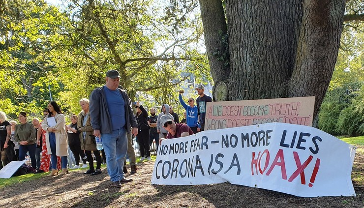 Protest u Severnoj Irskoj zbog kovid restrikcija (foto: arhiva)