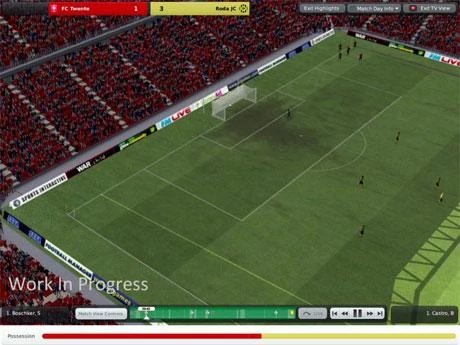 Screen z gry "Football Manager 2011"