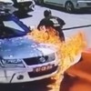 Paljenje automobila u Skoplju