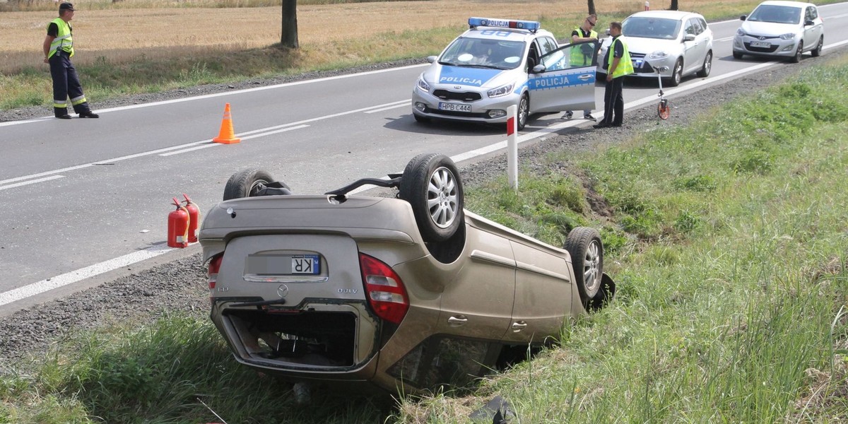 Jan Frycz, dachowanie, wypadek, kłodzko wrocław