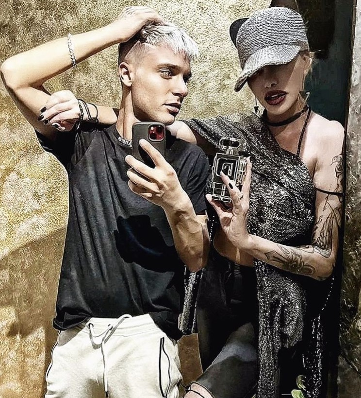 Bývalá finalistka Miss Universe SR Mirka Fabušová.