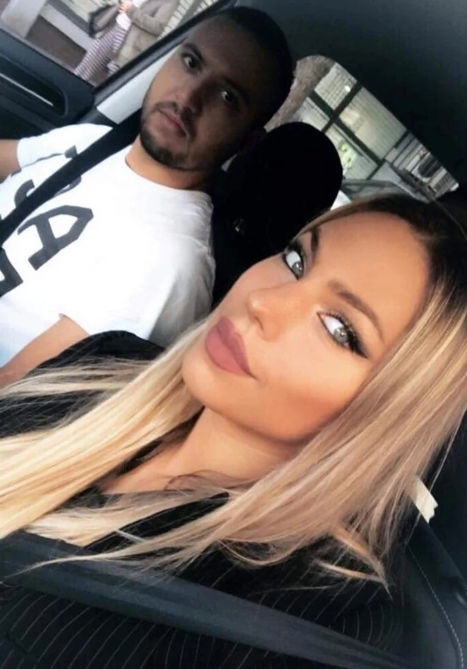 Ksenija Knežević sa dečkom