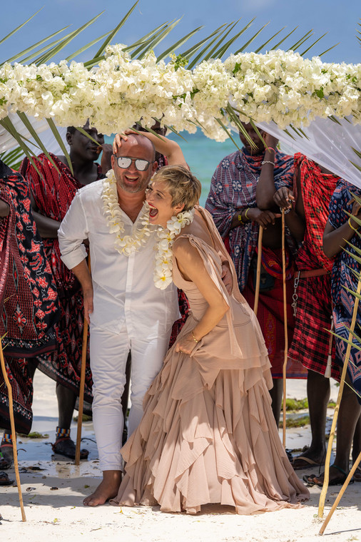 Magda Steczkowska i Piotr Królik świętują rocznicę ślubu na Zanzibarze