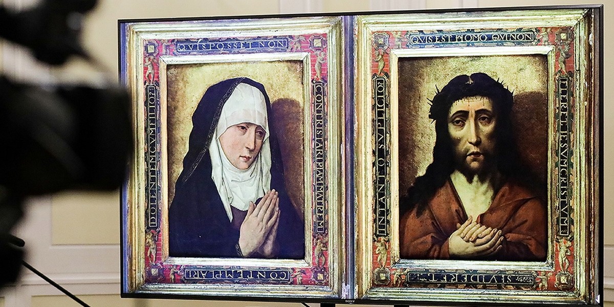 Dyptyk Mater Dolorosa i Ecce Homo odzyskany przez Polskę.