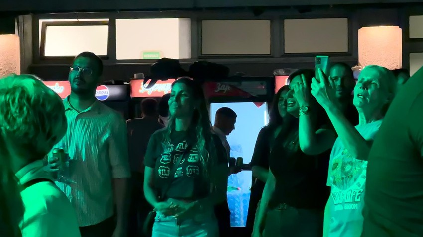Jelena Radanović na Ćaninom koncertu 