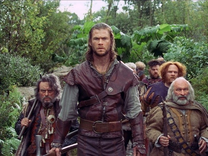 Królewna Śnieżka i łowca