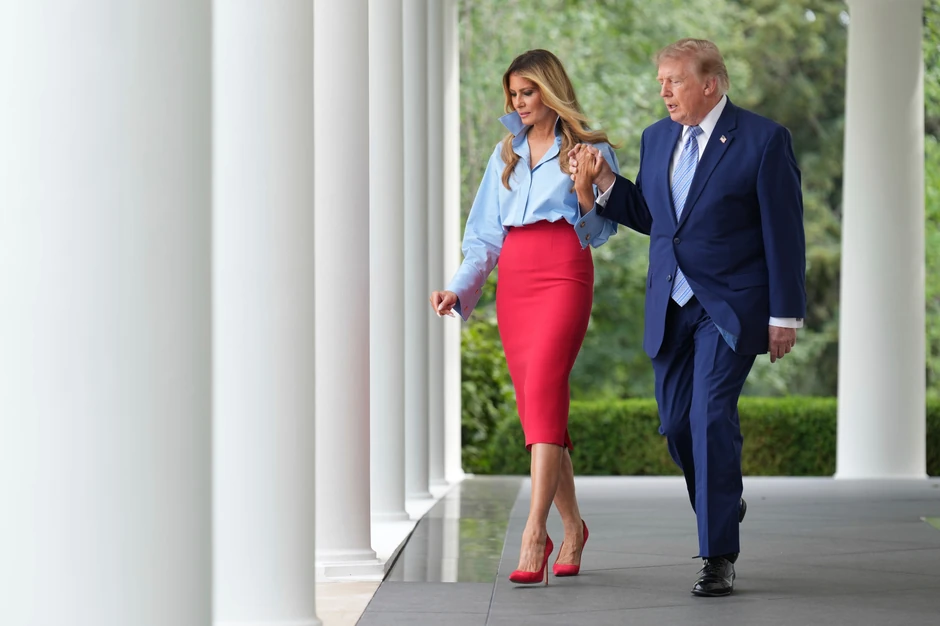 Donald Tramp i Melanija Tramp