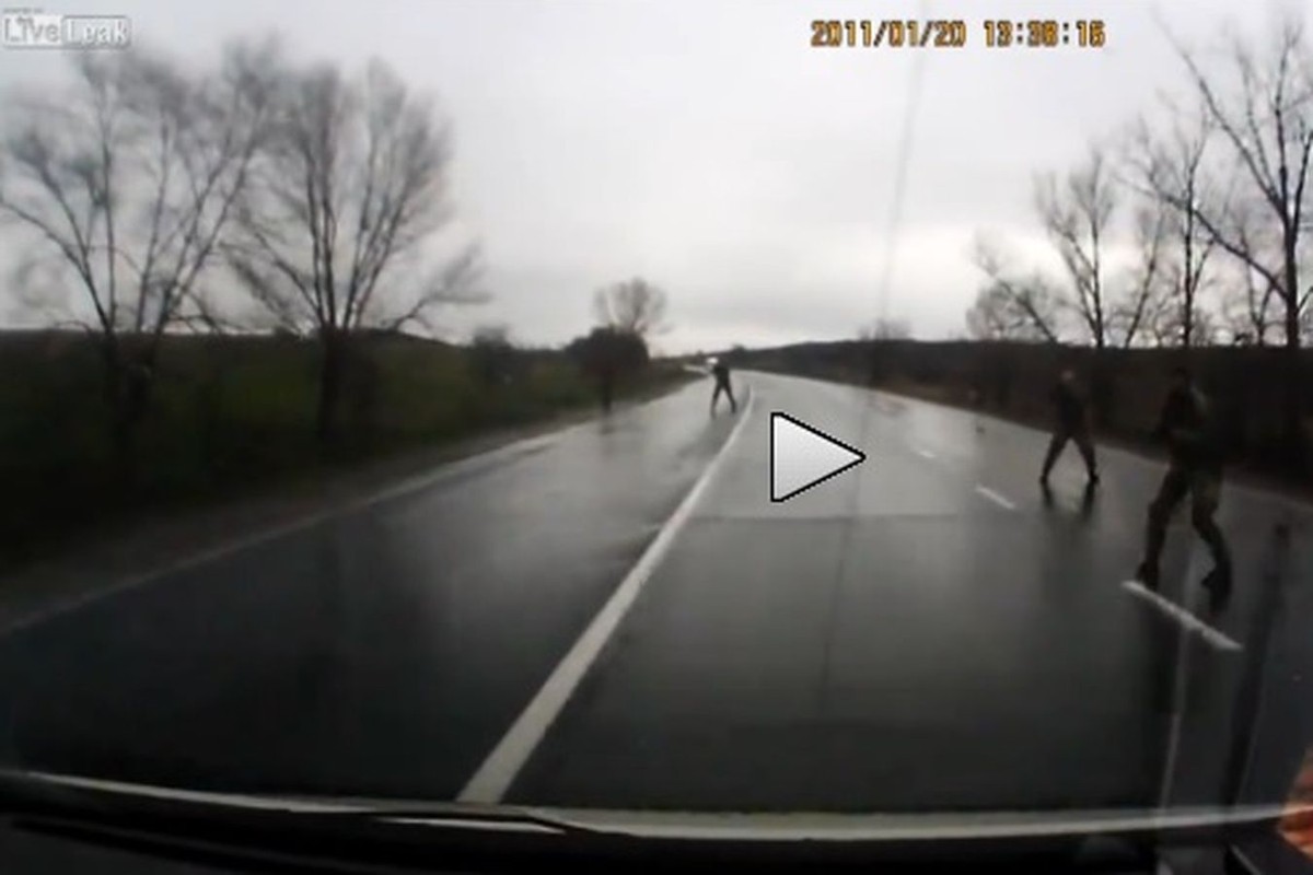 Ostrzelany samochód przez prorosyjskich separatystów