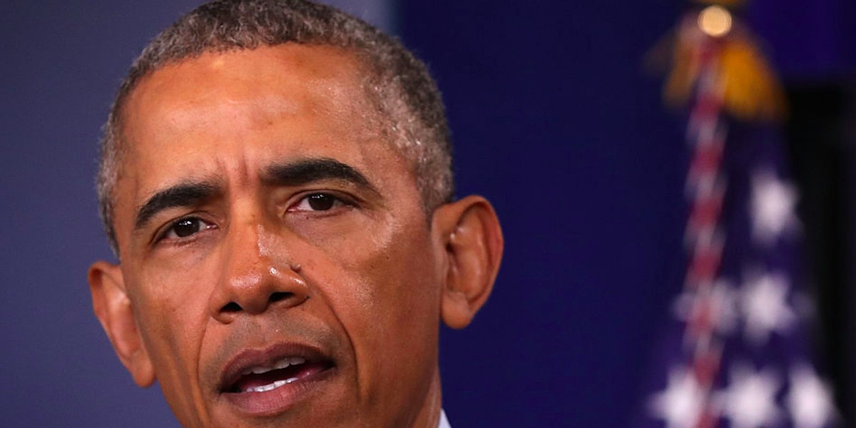 President Obama speaks at the White House following a shooting in Orlando that left 50 dead.