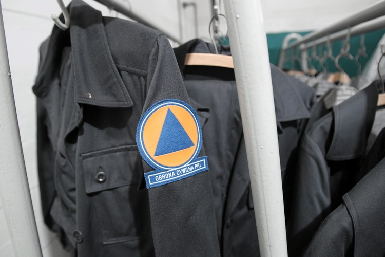 WARSZAWA. Schron przeciwatomowy znajdujący się w hucie Accor Mittal. Wciąż funkcjonujący, utrzymywany w stanie gotowości