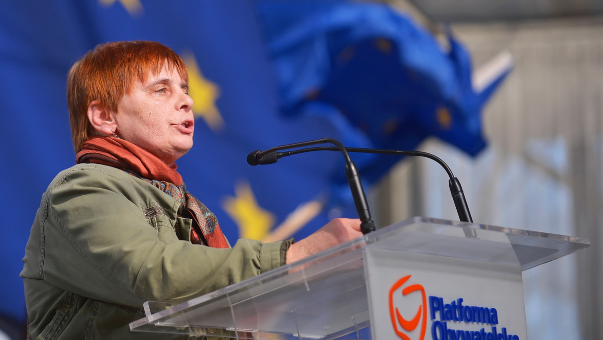 Janina Ochojska. Wybory do Parlamentu Europejskiego