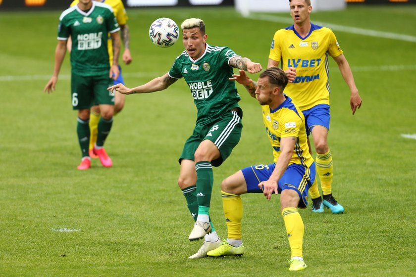 Ekstraklasa 28. kolejka: Arka Gdynia - Śląsk Wrocław 2:1