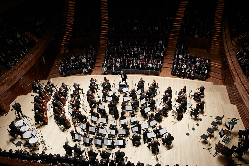 Koncert inauguracyjny w wielkiej sali koncertowej NOSPR (fot. Bartek Barczyk)
