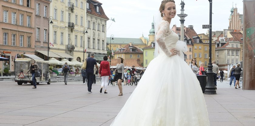 Wszystko o sukni ślubnej znanej aktorki