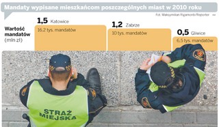 Zobacz za co straż miejska daje mandaty