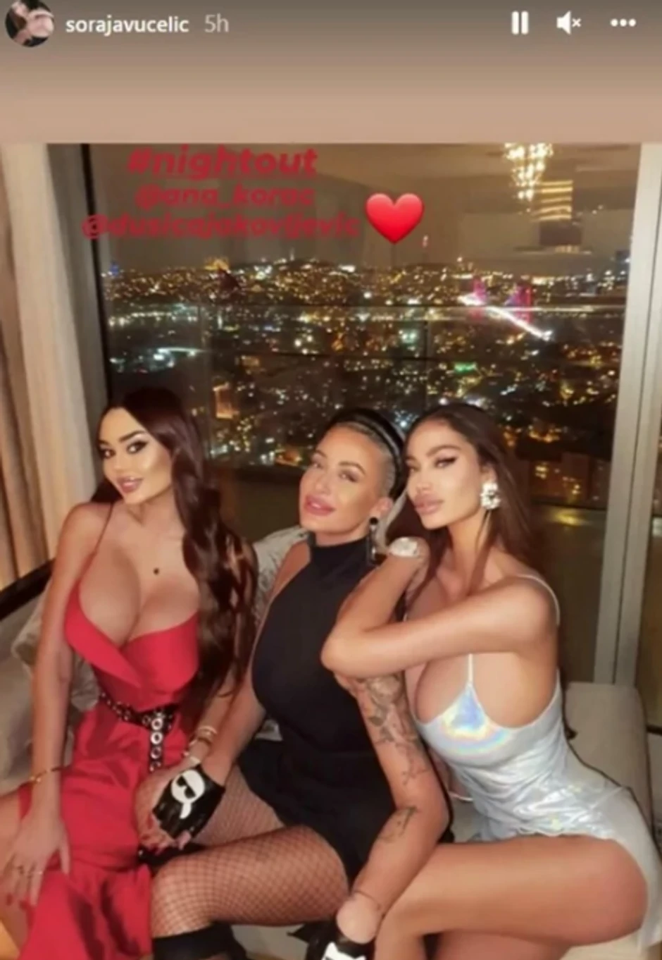 Ana Korać, Dušica Jakovljević i Soraja Vučelić