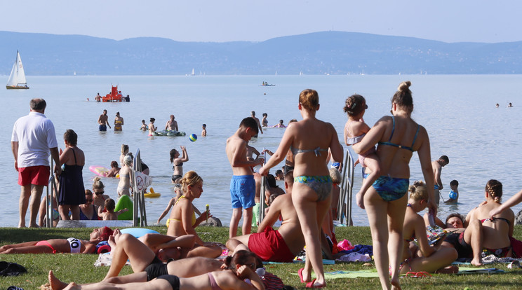 Balatoni strandon támadt ököllel egy rendőrre a részeg férfi / Illusztráció / Fotó: Fuszek Gábor