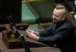 Błaszczak: Jest postępowanie wyjaśniające ws. wizyty policji w biurze Liroya-Marca