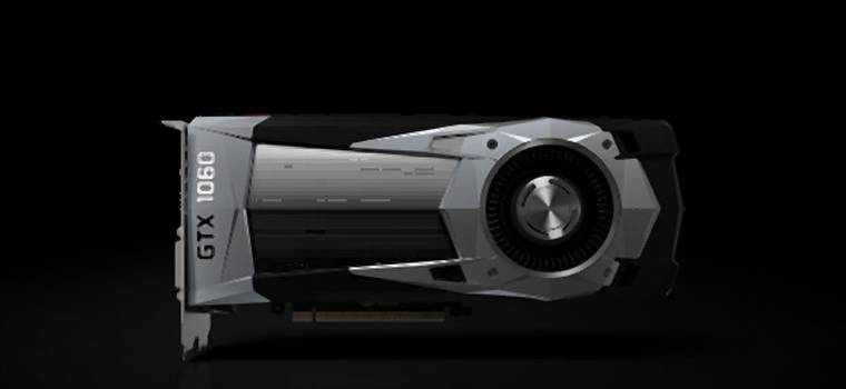 Nvidia GeForce GTX 1060 – premiera karty graficznej konkurującej z RX-em 480