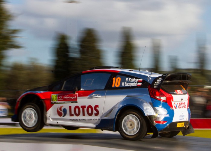 Robert Kubica 9. po pierwszym dniu Rajdu Portugalii