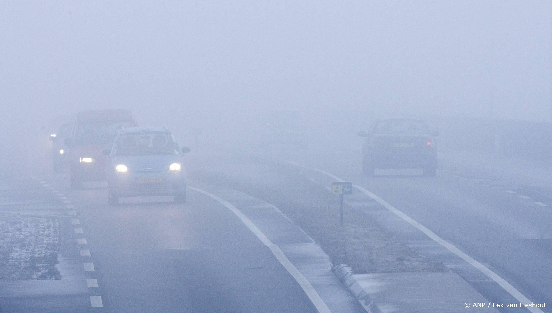 Code geel: Dichte mist verwacht vannacht en dinsdagochtend