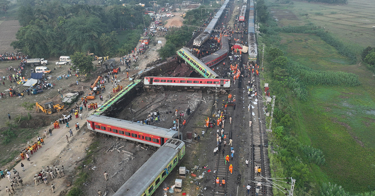 Accidente de tren en la India.  El primer ministro anuncia «graves consecuencias»