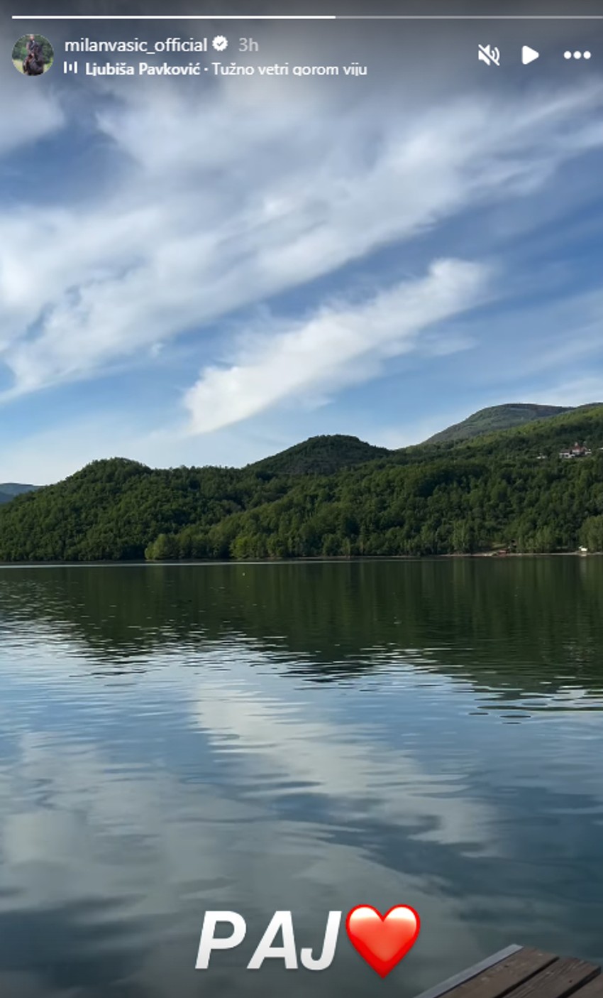 Milan Vasić na Tari