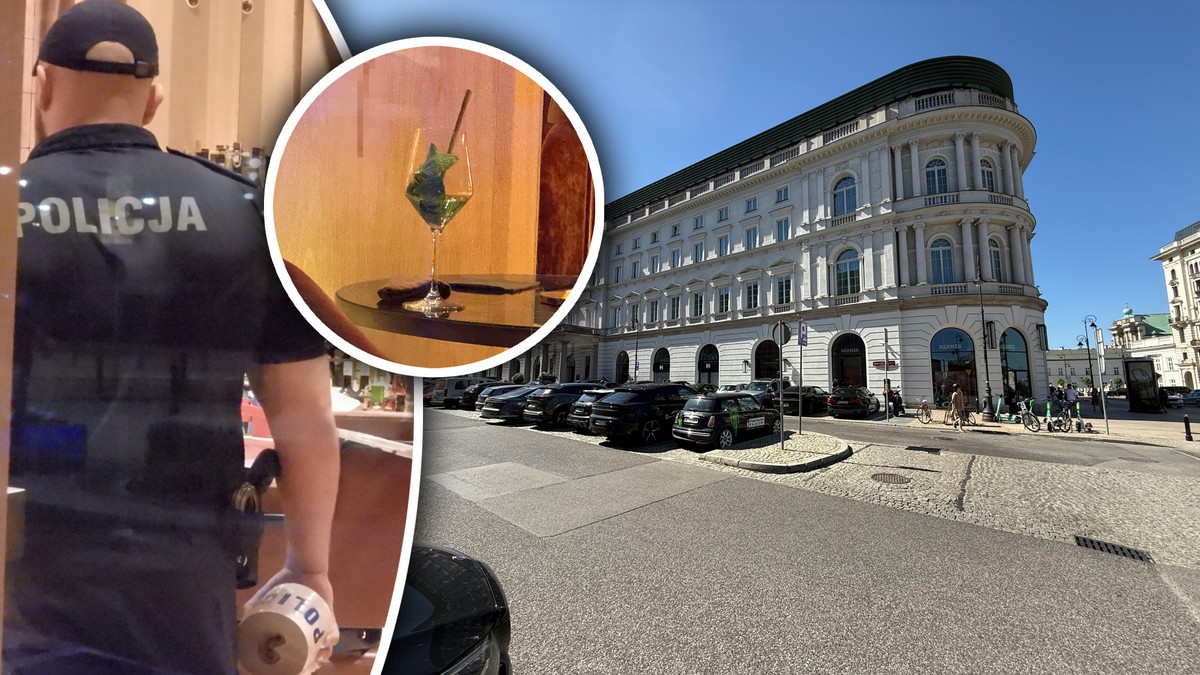 Nożownik w luksusowym barze, ona pijana, on w szpitalu. Krwawa noc niedaleko Pałacu Prezydenckiego