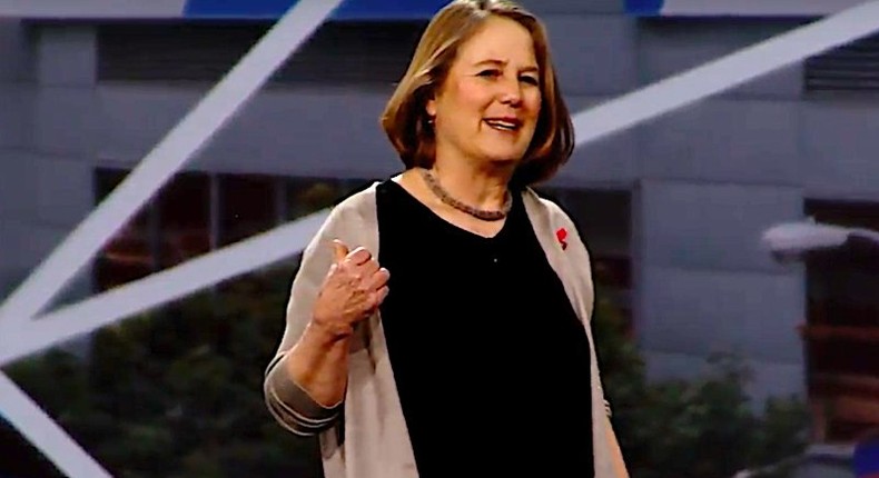 Google Cloud chief Diane Greene.