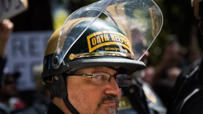 Oath Keepers founder Elmer Stewart Rhodes was charged with seditious conspiracy in the January 6 investigation.Photo by Philip Pacheco/Anadolu Agency/Getty Images